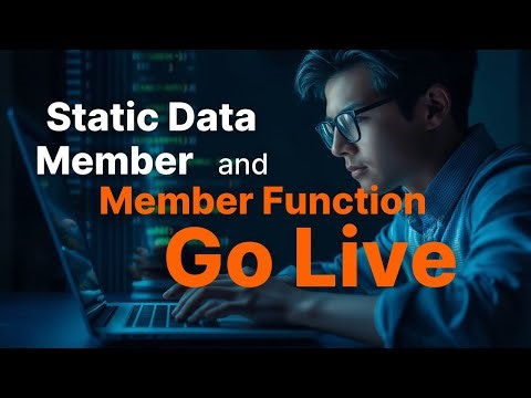 Static Members in C++ 🔥 Explained Live!