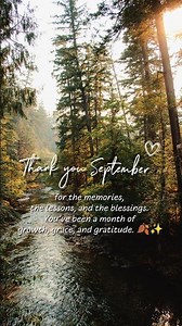 Goodbye September | A Moment of Gratitude and Reflection 🙏