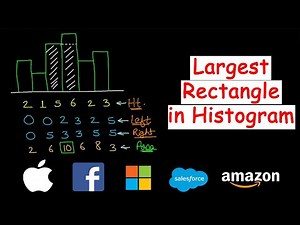 Largest rectangle in Histogram | Leetcode #84