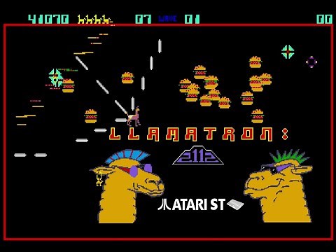 Llamatron - Atari ST (1991)