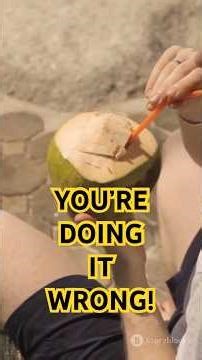 Stop Drinking Coconut Water Wrong… Here’s the Truth! #facts #healthtips #health