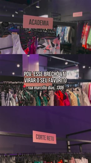 1.8K views · 53 reactions | SOMOS A MAIOR REDE DE BRECHÓS DO BRASIL ♻️ compra, troca & venda em um só lugar e muito perto de você! por aqui temos um acervo completo com mais de 12 mil peças te esperando ️ • ficamos localizados na rua marcílio dias, 1306 • atendimento de segunda a sábado, das 9h às 19h | Dig For Fashion Collab Maringá | Facebook