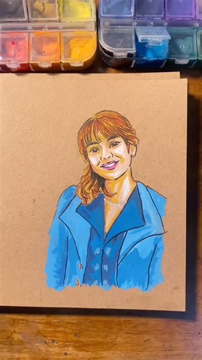 Draw with me Eloise in Bridgerton✨ #ardrawing #art #drawing #drawingtutorial #eloisebridgerton