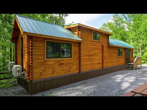 Amazing Cozy Sierra Park Model Tiny Home by Zook Cabins