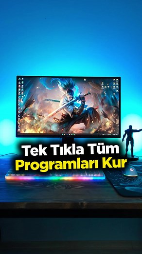 Tek tıkla tüm programları kurun 🖥️ #pc #windows