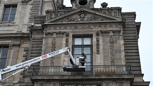 Louvre tightens security after $102M jewel heist, installs bars on infamous window