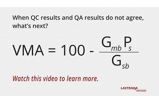 Understanding VMA: Comparing Two Results from the Same Asphalt Sample