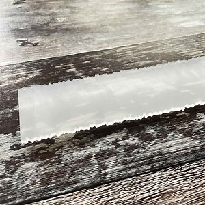 Deckle Edge Paper and Card Trimmer | Deckled Edge Ruler for Cutting Handmade Paper and Card | Tool for Resizing Hand Made Paper and Card - Etsy