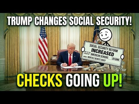 Trump Just SHOOK Social Security — Massive Raise & Rule Changes Ahead!