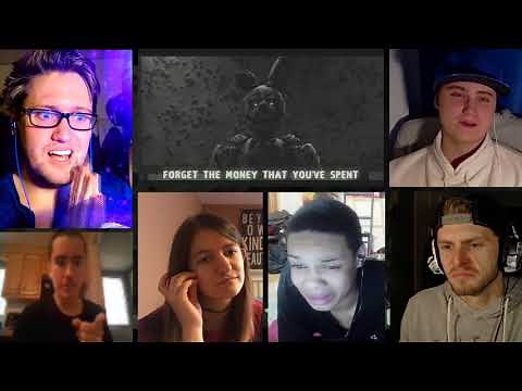 FNAF 6 SONG ▶ "Labyrinth" | CG5 [REACTION MASH-UP]#10