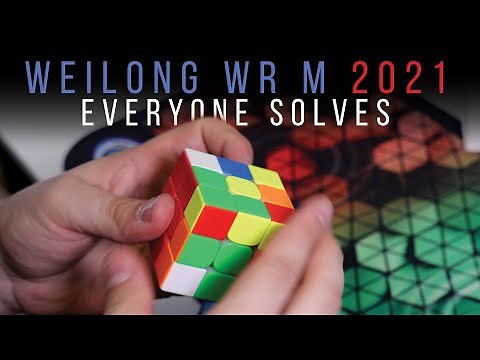MoYu WeiLong WR M 2021 | Everyone Solves feat. Paul Mahvi