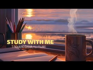 1HR STUDY WITH MEㅣno breaksㅣ countdown timer | no music