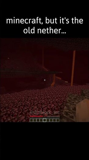 minecraft old nether...