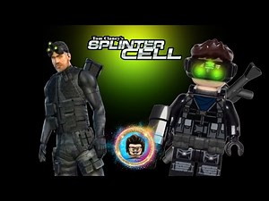 Sam Fisher Custom LEGO Minifigure - Splinter Cell Rainbow Six Siege