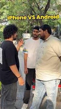 iPhone or Android Street Interview - Which is Best iPhone or Android?