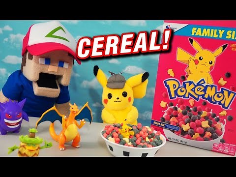 POKEMON Pikachu CEREAL!! Nintendo Berry Bolt Breakfast Unboxing