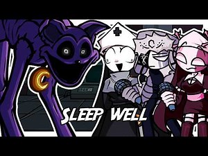 FNF Sleep well but it's Catnap vs Taki & Ruv & Sarv