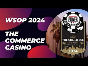 "Unleashing Poker's Pulse: WSOP Thrills at The Commerce Casino! 🃏🎉 #WSOP #Poker#CommerceCasino