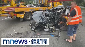 國道二次車禍釀1死 檢相驗遺體家屬痛哭｜#鏡新聞