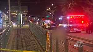 1 killed by Muni train at bus stop in San Francisco's Visitacion Valley