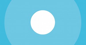 Download blue circle transition animation expands to fill the screen for free