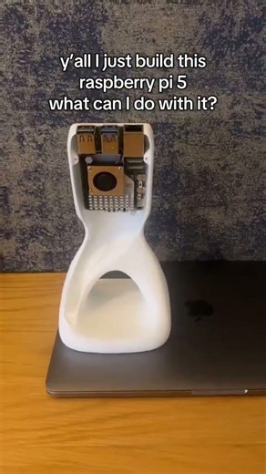 y’all I just build this raspberry pi 5 what can I do with it? #engineering #electronics #developer #