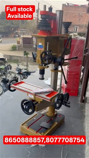 Drilling cum Milling Machine #bharatmachinery #machine #drill #millingmachines #drillingtools