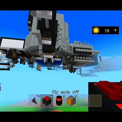 Mini Block Craft me SECRET AIRPORT mil gaya 😱✈️ #shorts