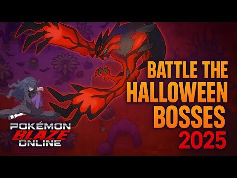 BATTLE the HALLOWEEN BOSSES 2025! | Pokémon Blaze Online Event