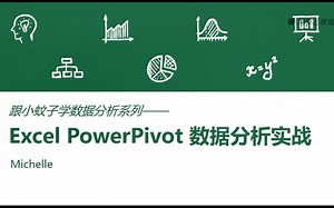 跟着数据分析大佬学Excel+PowerPivot数据分析实战