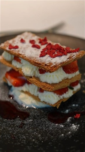 El milhojas de fresas con nata del Windsor, Barcelona