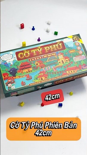 Siêu phẩm chưa từng có! Foxi ra mắt Cờ Tỷ Phú size 42cm – chơi cực đã! #foxi #cotiphu