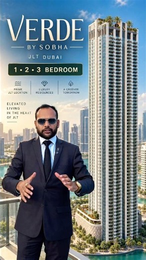 🏙️ Sobha Verde, JLT — Live construction update | Handover Dec 2026.