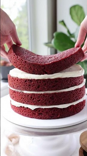 Five Layer Red Velvet Cake