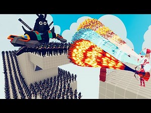 100x SILENT KILLER + 2x GIANT vs 3x EVERY GOD - Totally Accurate Battle Simulator TABS