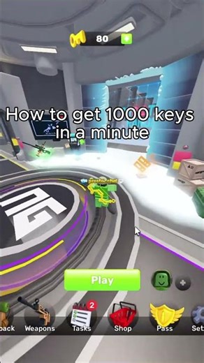How to get 1000 keys in a minute