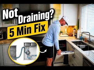 Dishwasher Not Draining? Here's Exactly What to Check First