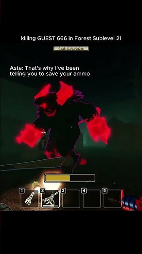 We Found GUEST 666 and killed it (New Forest Map) #roblox #horrorgame #deadlydelivery #funny #horror