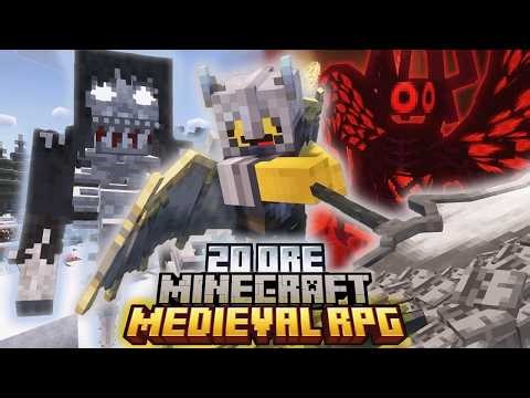20 ORE in Minecraft MEDIEVAL RPG