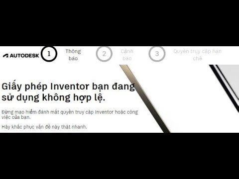 LỖI BẢN QUYỀN INVENTOR KHI CRACK
