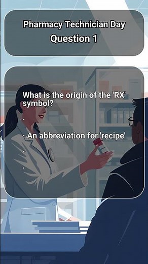 Pharmacy Tech Day Trivia: Test Your Knowledge!: 1-3