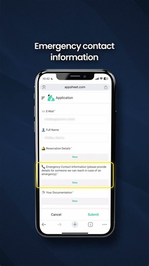 Making a Reservation Step 2