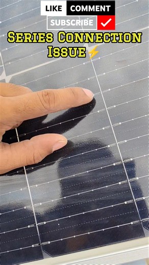 🔥Shadow on Solar Panel ⚡Bypass Technology ✂️Half-Cut ☀️Solar Plant🔄Junction box #shorts #engineering