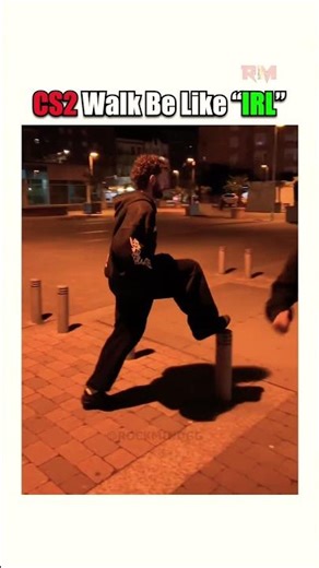 Cs2 walk be like 😂 (IRL)