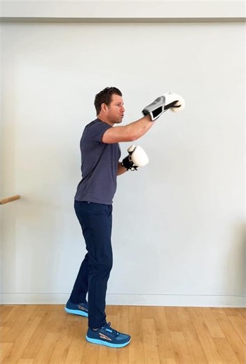 Shadowboxing Two Punch Drill for Parkinson’s Disease