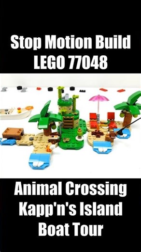 [Short Stop Motion] LEGO 77048 Kapp'n's Island Boat Tour - Island build
