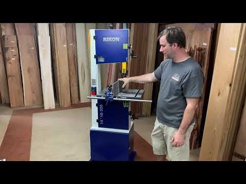Rikon 10-326 14" Deluxe Band Saw Assembly and Review of Features