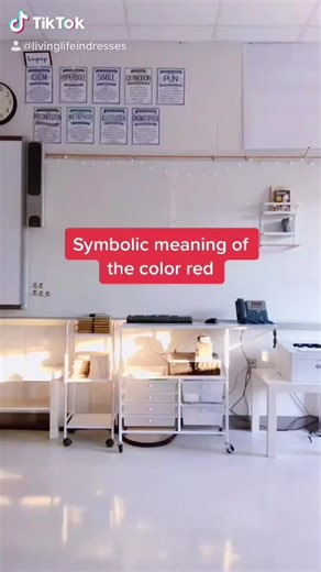 Symbolic meaning of red in literature! #red #colors #symbolism #teachersfollowteachers #teacherlife #iteach #iteachela #middleschoolteachers #teacher