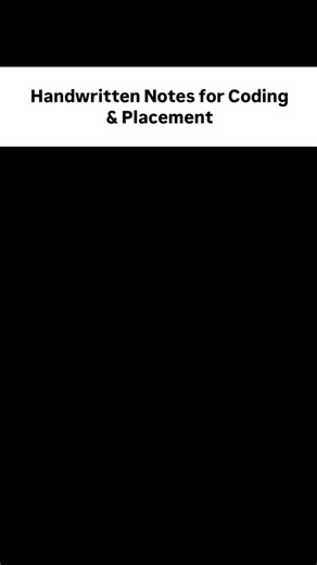 𝗖𝗼𝗱𝗶𝗻𝗴 𝗿𝗲𝘀𝗼𝘂𝗿𝗰𝗲𝘀 • 𝗙𝘂𝗹𝗹𝘀𝘁𝗮𝗰𝗸🧑‍💻 | Follow & Comment "link" for all notes — C, C++, Java, Python, OOPS, DSA, DBMS, SQL, CN & more — all in one place. 🚀 Perfect for... | Instagram