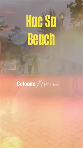 Hac Sa Beach #coloane #macau #beach @《♡>_